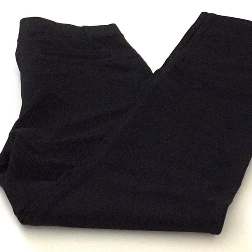 Quince, Pull on Ultra Stretch Ponte Bootcut Black Pant.Casual Career All Seasons - Picture 7 of 9